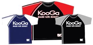 Kooga Rugby Arm Contrast Panel T-shirt 